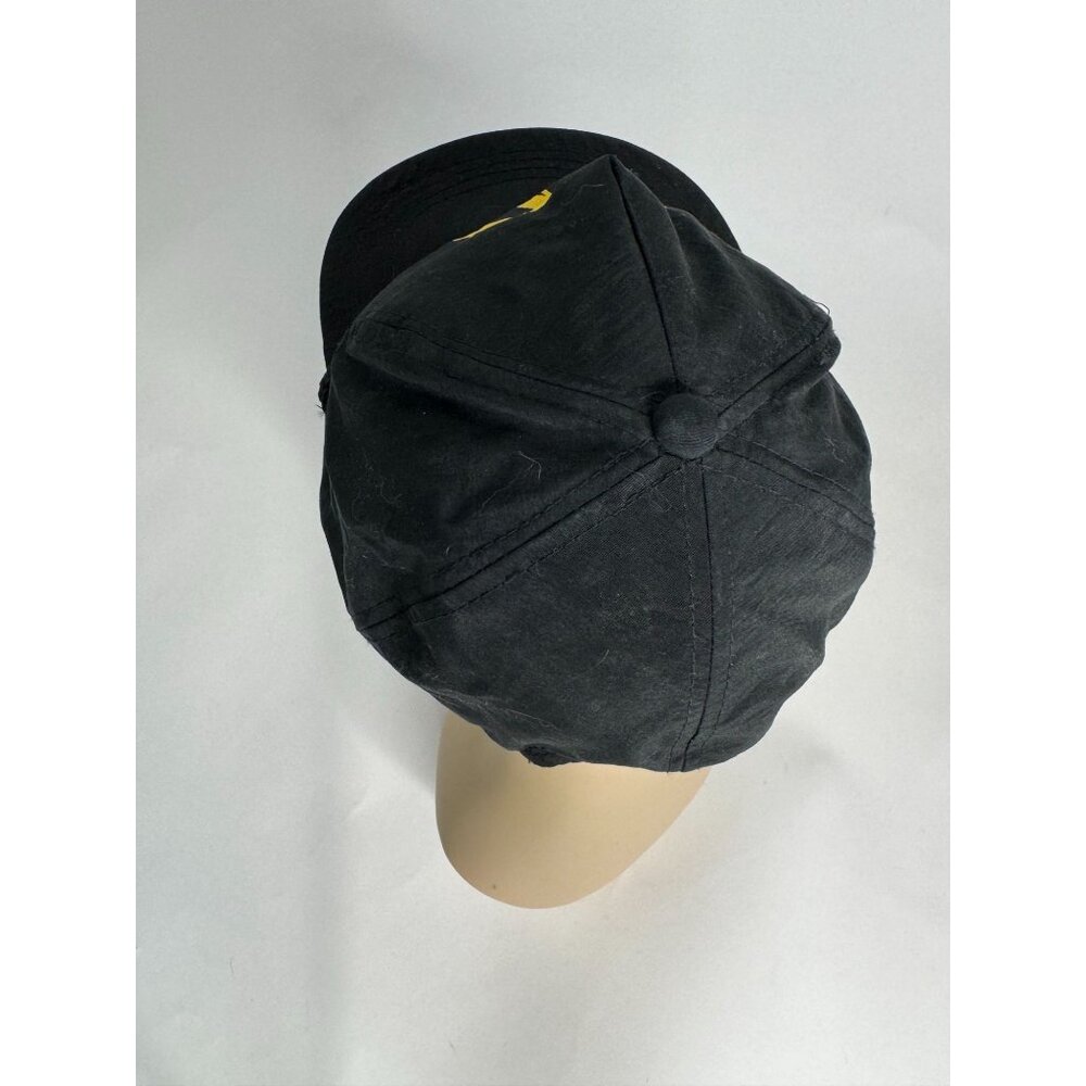 Army Logo Black Nylon Snapback Hat By Yupoong - Picture 15 of 16